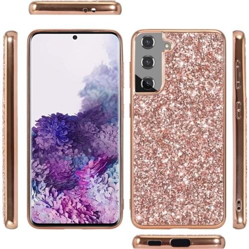 Glitter Sequins Silicone Soft Phone Case For Samsung A52 A72 A42 A32 A12 S21 FE S20 Plus Note 20 Ultra 10 Pro S10 Lite S9 S8 9 8