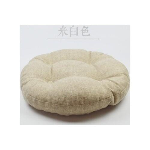 Handmade Futon Cushion Pads Meditation Thickening Circle Large Fabric Floor Mat Japanese Seat Tatami Cushions