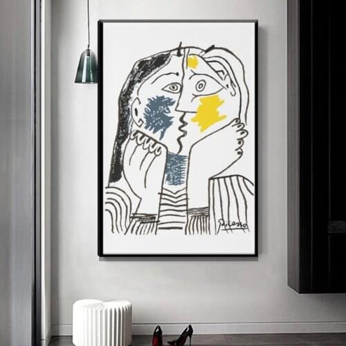 Pablo Picasso The Kiss 1979 ArtworkFramed Prints canvas prints