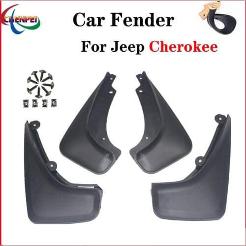 4pcs Special Fender For Jeep Cherokee 2019 Auto Mudguard Tire Accessories Supplies Car Decoration Accessories