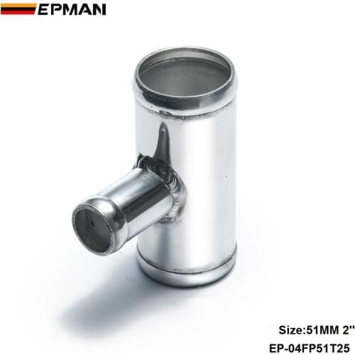 Universal BOV T-pipe 51mm 2" outlet 25mm Blow Off Valve T Joint Adaptor For BMW E39 5-Series (2000- ) EP-04FP51T25