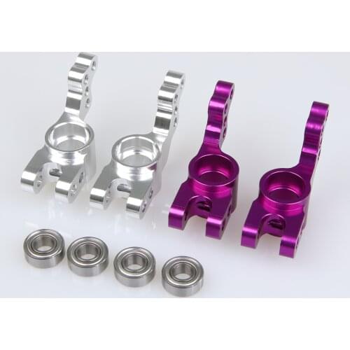 RC 1/10 CNC Aluminum Alloy Rear Upper kunckle Arm for HPI RS4 3 evo nitro Silver, purple