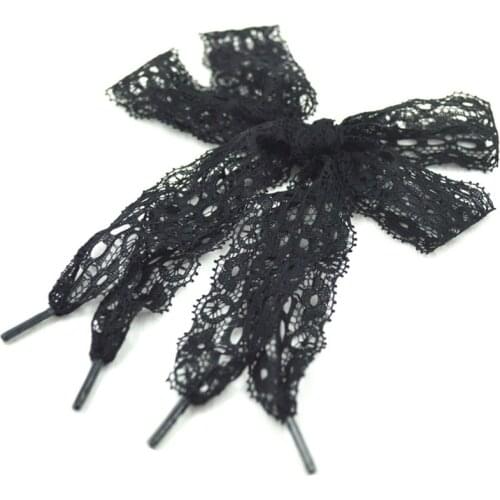 1 Pair New Lace Shoelaces Womens Casual Shoes Fashion Ribbon Shoelace Outdoor Sneakers Black Shoe laces 80CM/100CM/120CM