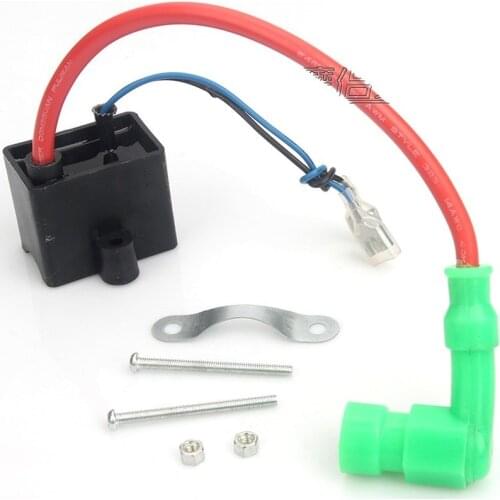 1 Pc Motorcycle High performance High voltage pack CDI igniter coil For 49cc 60cc 80cc Two stroke Engine start ignition moped