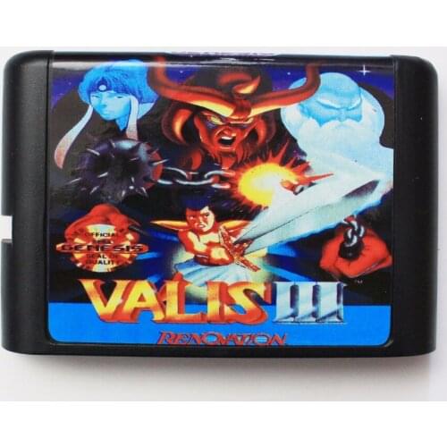 Valis III 16 bit SEGA MD Game Card For Sega Mega Drive For Genesis