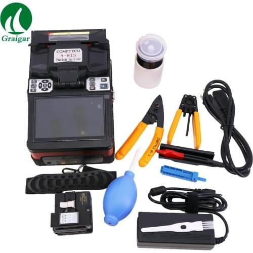 A-81S Economic Automatic Fusion Splicer Optical Fiber Welding Machine Splicing time: 9S Heating time: 26S