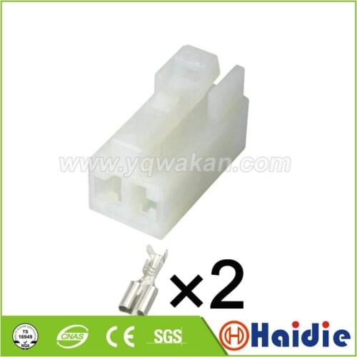 Free shipping 5sets 2pin auto female of 6230-1021 crimp connector wiring unsealed connector 6230-5021