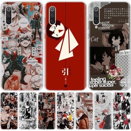 Japan anime hot bungou stray dogs Dazai Osamu Phone Case For Xiaomi Redmi Note 10 9S 9C 9 8T 8 7 6 Pro 5A 5 9A 8A 7A 6A S2 K20