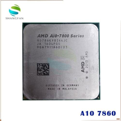AMD A10-7800 Series A10 7860K A10 7860 A10-7860K 3.6 GHz Quad-Core CPU Processor AD786KYBI44JC Socket FM2