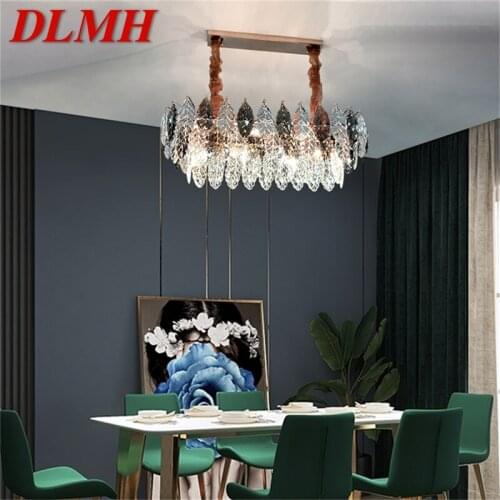 DLMH Pendant Light Postmodern Luxury Crystal Lamps LED Fixture Decorative For Home Dining Room