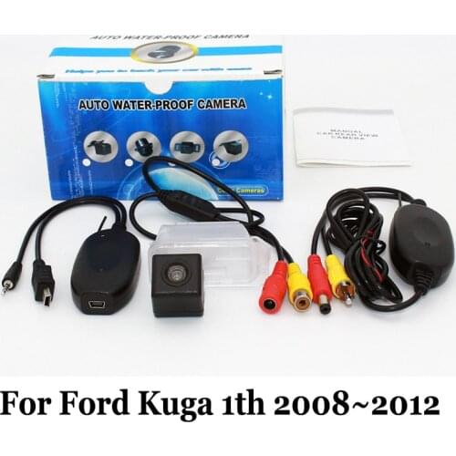 For Ford Kuga 1th MK1 2008~2012 / RCA AUX Wired Or Wireless / CCD Night Vision / HD Wide Lens Angle / Car Rear View Camera