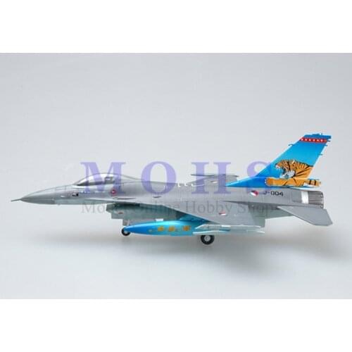 EASY MODEL 37126 1/72 Assembled Model Scale Finished Model Airplane Scale Aircraft F16 Fighter F-16A NTAF TIGER MEET