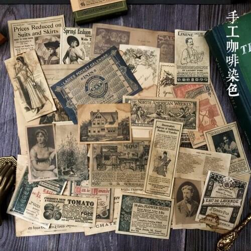 KLJUYP 41pcs Lace Bill Paper for Scrapbooking Happy Planner/Card Making/Journaling Project