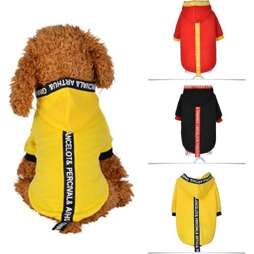 Fashion Dog Cat Clothes Warm Pets Dogs Clothing Small Medium Dogs Costume Leisure Cats Dogs Hoodie Chihuahua Outfit Ropa Perro