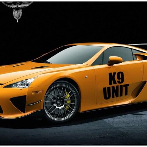 EmpireYing 3 Sizes 8 Colors American Russian Special Forces Police Dog Creative Lettering Art Car Sticker Wall Decor Vinyl Decal