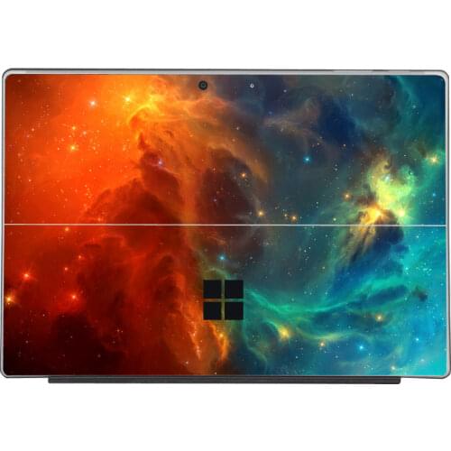 Laptop Stickers Back Cover for Microsoft Surface Pro 3 4 5 6 7 Pro X Colorful PVC Vinyl Skins for Surface Go/Go 2 Decal