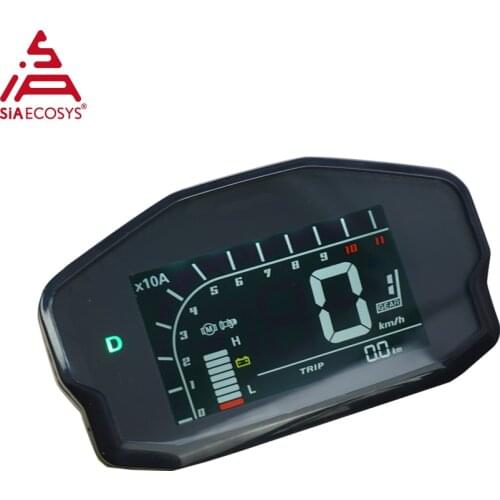 DKD universal Electric Motorcycle Speedometer with CAN-BUS match with VOTOL controller