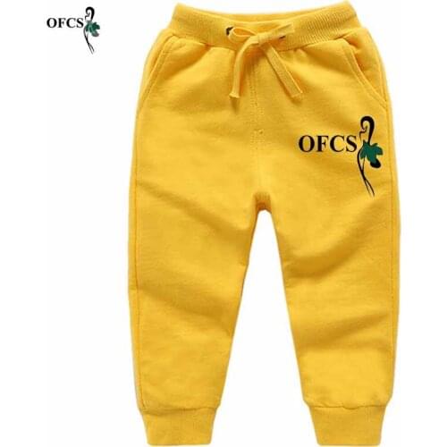 Autumn Children Pants For 2-12 Yeas Babies Boys Girls Casual Sport Pants Jogging Enfant Garcon Kids Children Retail Trousers