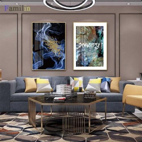 Poster Vintage Landscape Canvas Painting New Chinese Style Poster Print For Living Room Bedroom Home Decor Wall Art Picture
