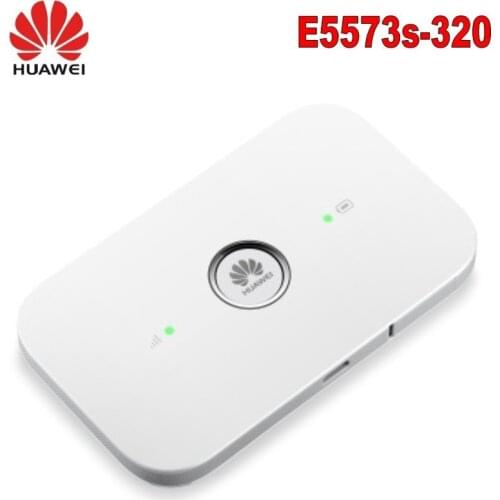 Unlocked Huawei E5573 E5573s-320 LTE FDD 150Mbps 4G Pocket WiFi Router Modem plus with 2pcs antenna