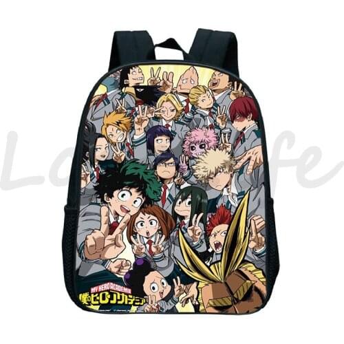 Mochila My Hero Academia Backpacks Beautiful Bookbag School Bags Children Rucksack Pattern Kindergarten Backpack Kids Schoolbag