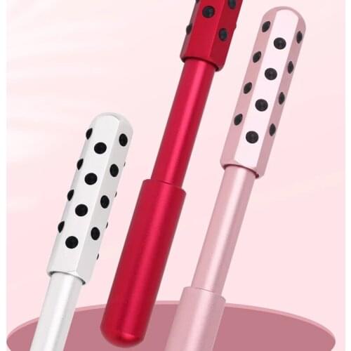 Facial Shimmer Lifting Slimming Device Germanium Beauty Stick Face-lift Roller Anti-wrinkle Facial Massage Stick Germanium Beaut