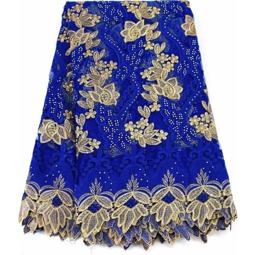 SJ Lace Silk Milk Lace African Lace Fabric 2021 High quality Nigerian Lace Fabric French Tulle Lace Fabric With Stones gx2-15