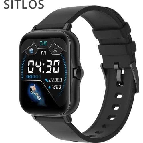 SITLOS Bluetooth Call Custom P8 Plus GT Smart Watch Man Woman 1.69 Inch Waterproof Sport Watch for Android iOS