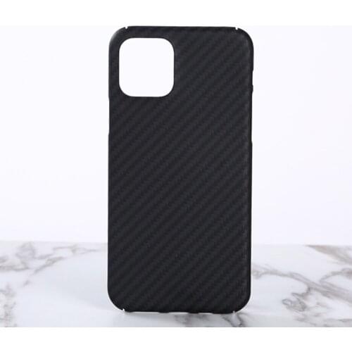 Aramid Fiber Back Cover for Apple iPhone 11 Pro Max 11Pro 11PROMAX SE2 9 XS Max XR Protective Case Carbon Fiber Bumper Official