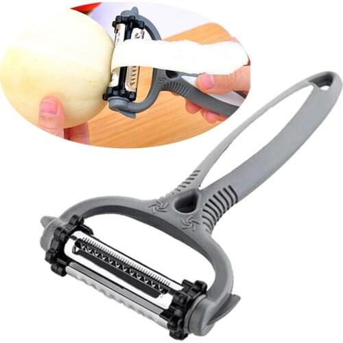 3 in 1 Kitchen Tools 360 Degree Rotary Potato Peeler Melon Gadget Vegetable Fruit turnip Slicer Cutter Carrot