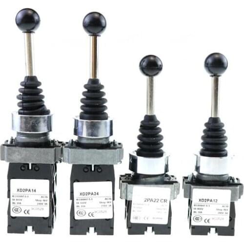 4NO 4 Position cross rocker switch XD2PA14 XD2PA24 joystick controllers /2NO 2 Position rocker switch XD2PA12 XD2PA22