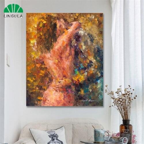 Abstact Oil Painting Luxury Hug Couple Lust Wall Pictures for Living Room Decoration Maison Wall Art Bedroom Bathroom Decor Art