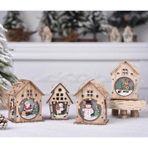 Деревянные новогодние украшения Bisturizer China At AliExpress