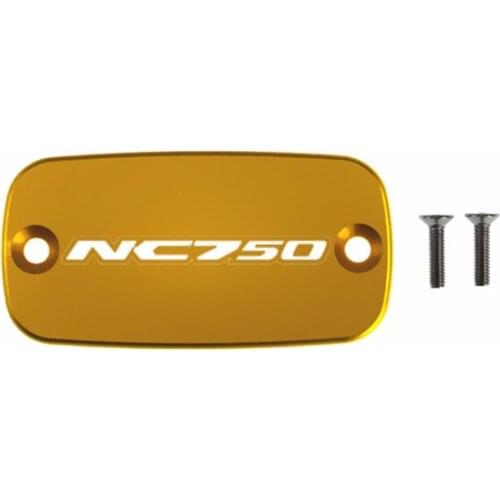 CNC Aluminum Motorcycle Brake Fluid Fuel Reservoir Tank Cover Cap FOR HONDA NC750S 2012-2017 NC750X 2012-2017