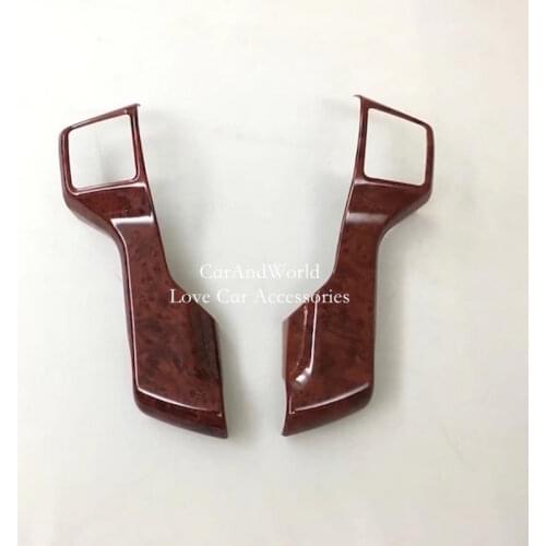 For Toyota 4Runner 2010-2013 Tacoma 2011-2013 ABS Chrome Steering Wheel Button Cover Frame Trims Car Interior Accessories