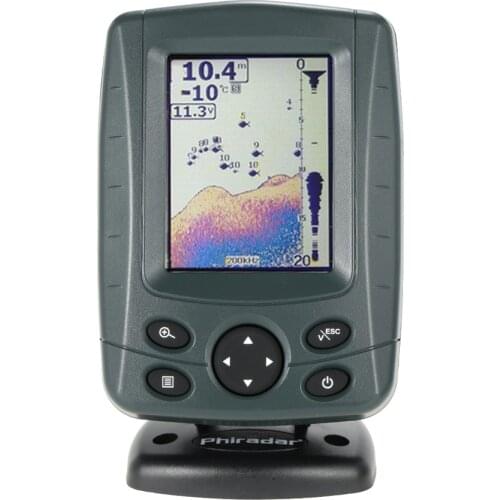 Phriadar Fishing Finder FF688C 3.5"LCD Fish Finder Carp Fishing Alerts Bite Alarm Sonar Sensor Boat Sounder Carp Fish De Pesca