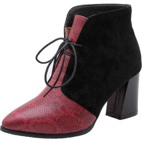 Hot Sale Woman Super Big Size 32-48 New Round Toe Med Knee Boots Women Casual Increased High Heel 7.5CM Fashion Warm Shoes 88-17