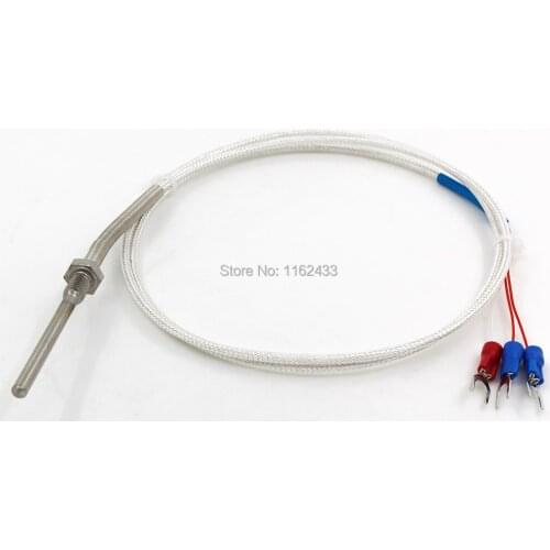 FTARP09 PT100 type 3m PTFE cable 30mm probe head RTD temperature sensor