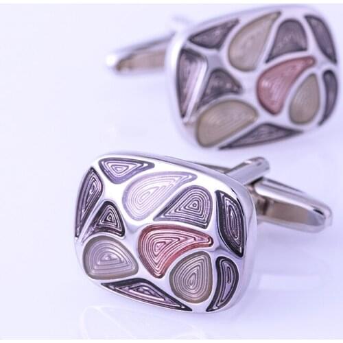 KFLK Jewelry shirt designer cufflink for men Brand Cuffs link wholesale fashion Button High Quality Purple Wedding guests