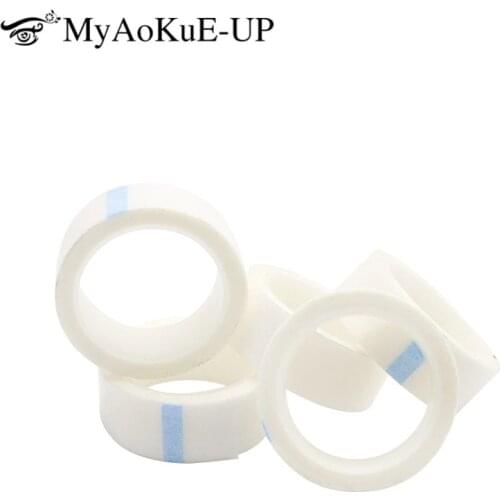 Hot 50PCS/SET Silk Eye Pad Eyelash Extension under Patch Makeup Tool Individual False Eyelash Non-woven Lsolated Tool Wrap Tape