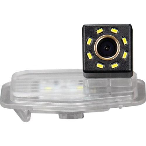 Misayaee Car Rear View Reverse Parking Camera Golden 8 LED for Honda CRIDER 2016-2017 Night Vision Waterproof