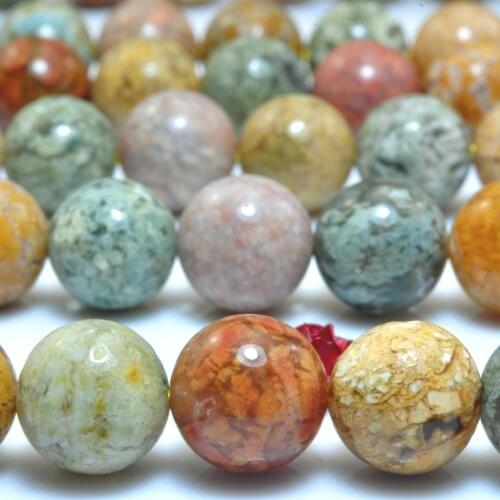 Natural Rainbow Agate Smooth Round Loose Beads Wholesale Gemstone Semi Precious Stone Bracelet Diy Jewelry Making Design