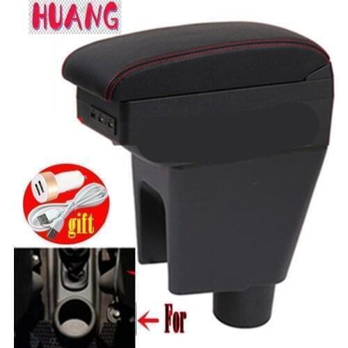 For Chevrolet Spark III Armrest box 2011 2012 Aveo T200 Car armrest box car accessories interior storage box