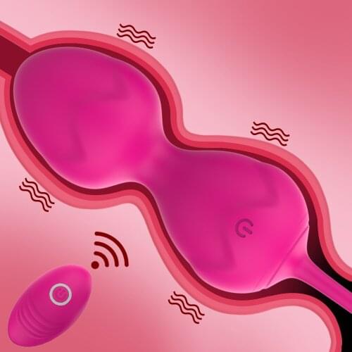 Sex Vaginal Balls Sexual Toys for Women Vaginal Tightening Balls Kegel Balls Wireless Remote Control Erotic Vibrating Love Egg