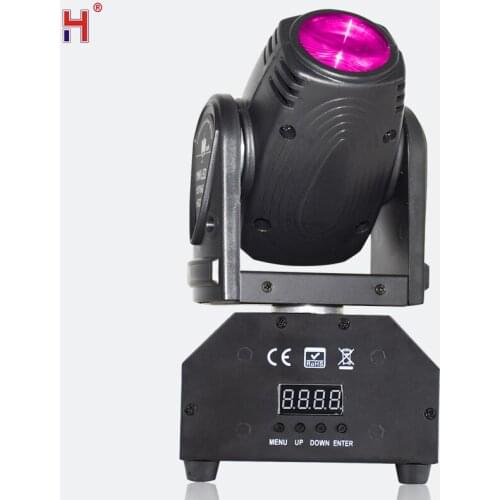 10W Mini Moving Head Beam 4in1 RGBW LED DMX512 11/13 CH Disco Stage lighting For DJ