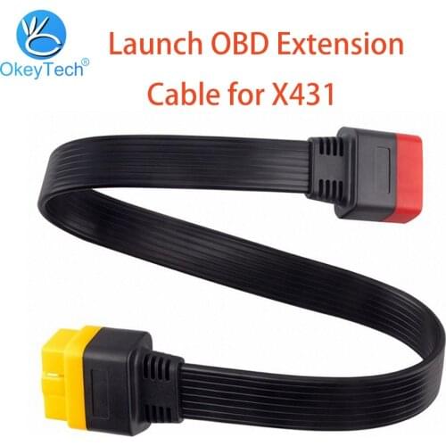 Launch OBD Extension Cable for X431 V/V+/PRO/PRO 3/Easydiag 3.0/Mdiag/Golo OBD2 Connector 16Pin diagnostic tool ELM327 OBD2 Cabl