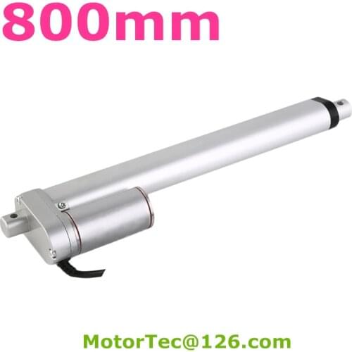 800mm stroke 1600N 160KG load capacity high speed 12V 24V DC electric linear actuator,actuator linear