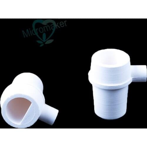 2/4pcs Dental Lab Casting Quartz Crucible Hooded Quartz Zirconia Centrifugal Casting Crucible