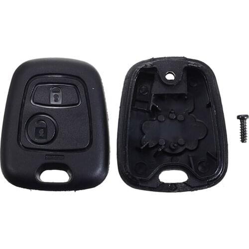 2 Buttons Remote Car Key Fob Case Replacement Shell Cover For Citroen C1 C2 C3 C4 XSARA Picasso For Peugeot 307 107 207 407
