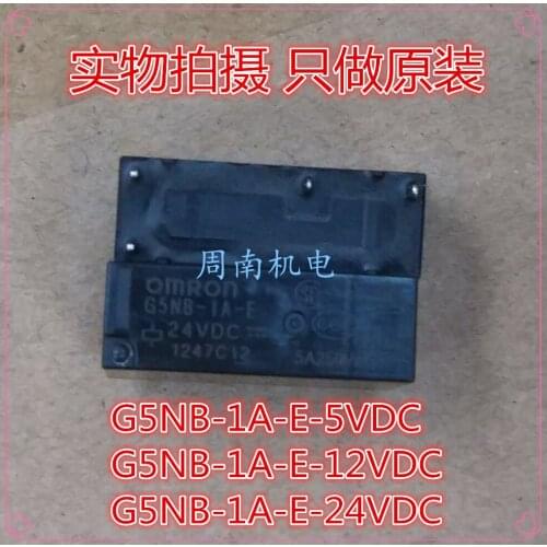 5Pcs/Lot Relay G5Nb-1A-E-12Vdc 12V New And Original